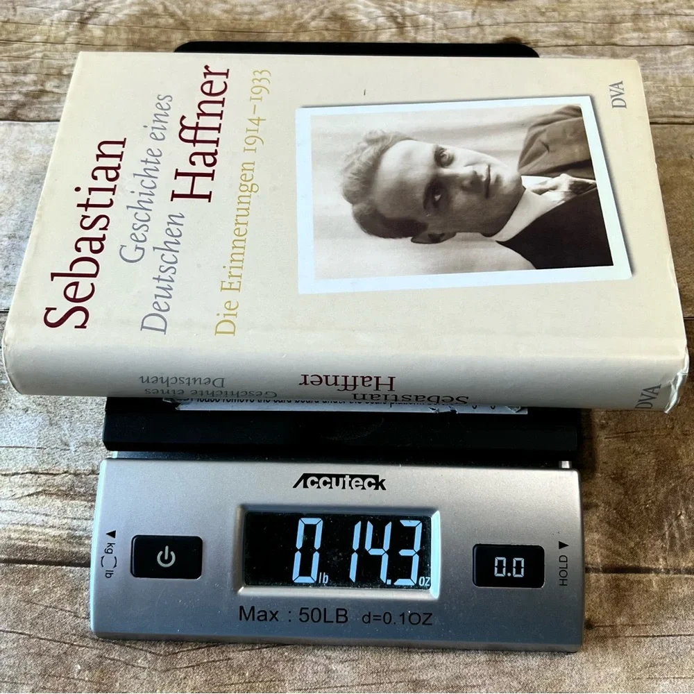 Sebastian Haffner Geschichte eines Deutschen Die Erinnerungen 1914-1933 DVA Book